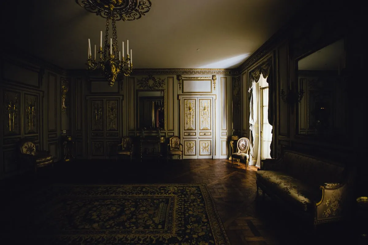Chambre élégante du ValquorianluxeLodge à Bruxelles